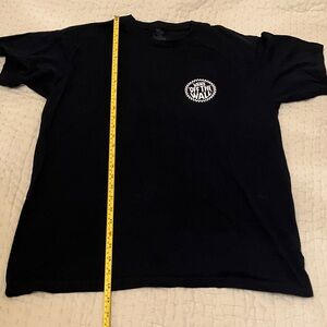 Vans Dark Navy Blue Tee with White Logo